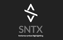 SNTX - Textarea Syntax Highlighting