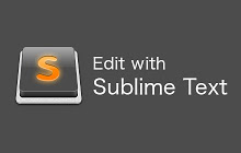 Edit with Sublime Text