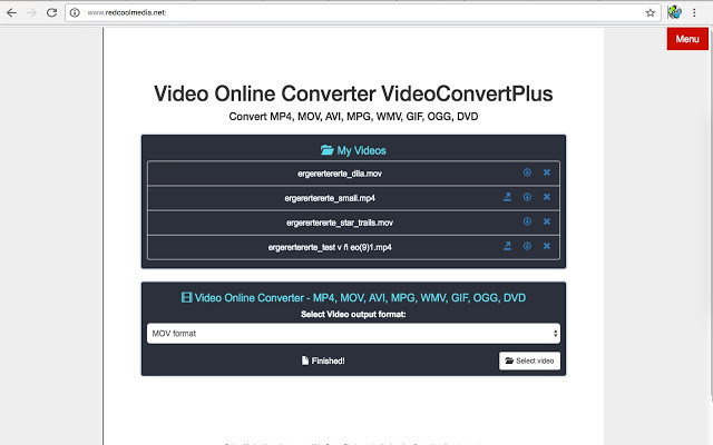 视频转换器在线VideoConvertPlus