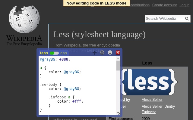 Live editor for CSS, Less & Sass – Magic CSS