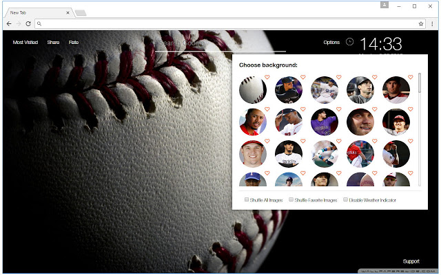 Baseball Wallpaper HD MLB New Tab Themes