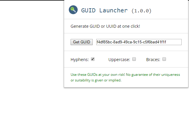 GUID Launcher