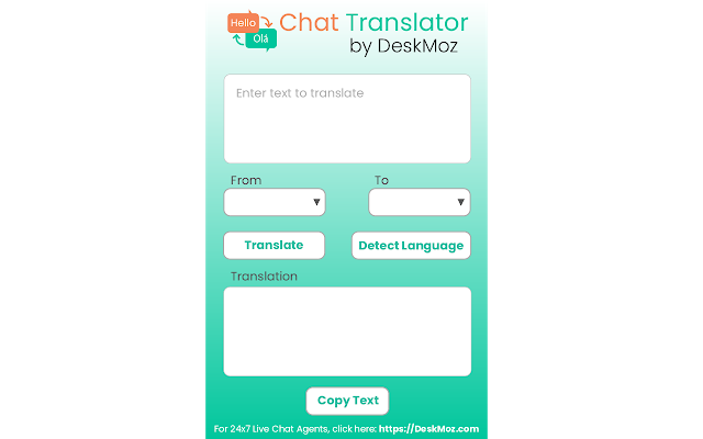 Chat Translator by DeskMoz
