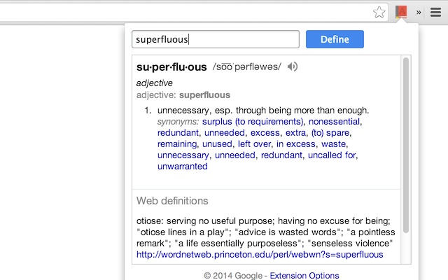 Google Dictionary (by Google)