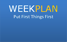 Week Plan extension