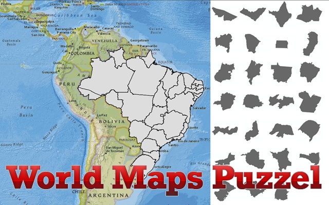 世界地图拼图