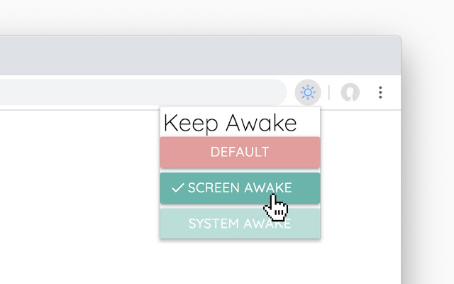 Keep Awake for Chrome