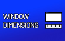 Window Dimensions