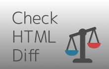HTML Diff Check Tool
