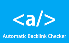 Automatic Backlink Checker