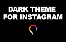 Instagram的黑色主题，夜间模式Instagram
