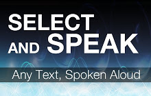 Select and Speak 文字到語音