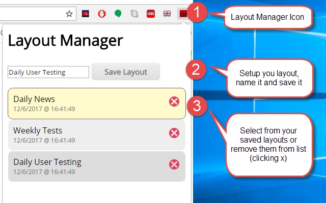 Multi Layout Manager