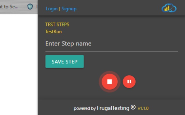 Frugal Testing Recorder