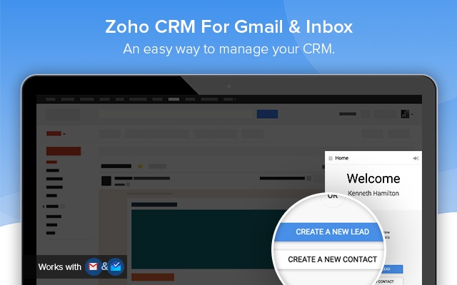 Zoho CRM for Gmail & Inbox