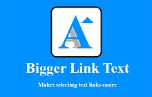 Bigger Link Text