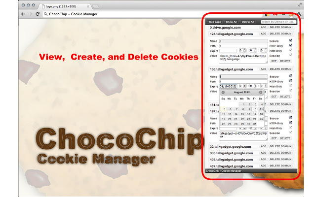 ChocoChip – Cookie Manager