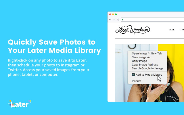 Later – Save Images for Instagram