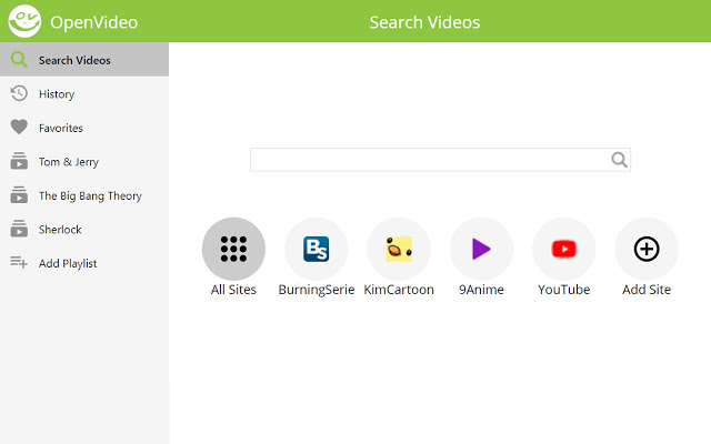 OpenVideo – ad-free streaming