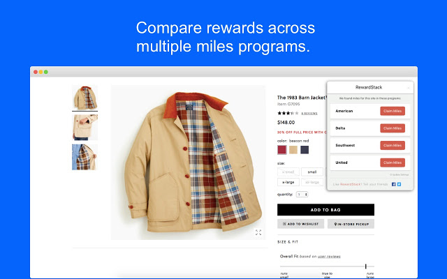 RewardStack: Earn more points when shopping