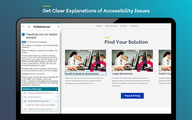 Siteimprove Accessibility Checker