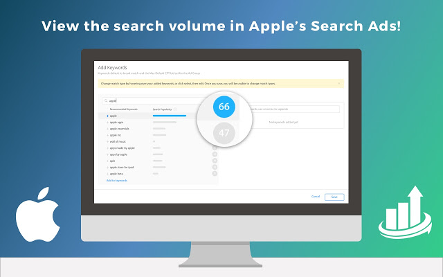 Search Ads Volume Tool for ASO