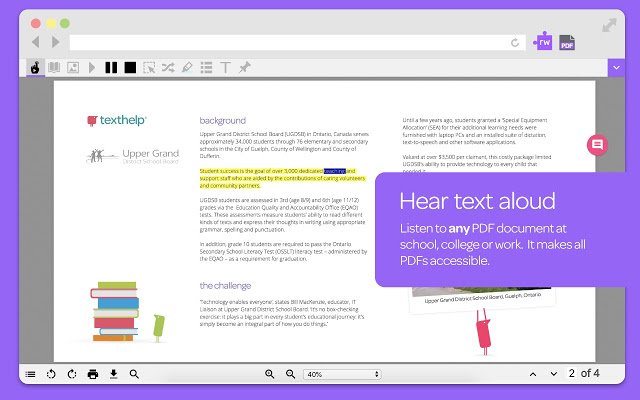 Texthelp PDF Reader