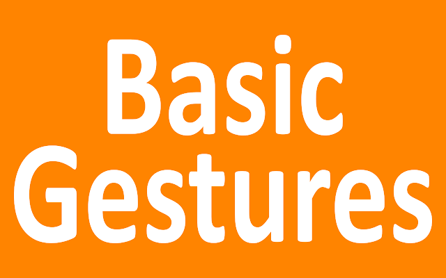 Basic Gestures