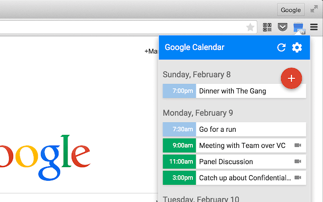 Google 日历