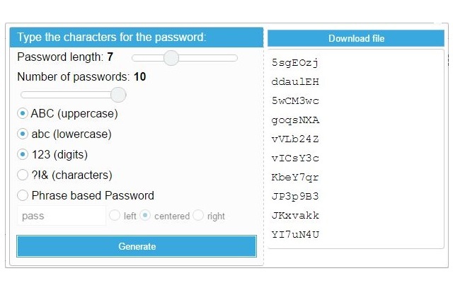 GenPass – Smart password generator