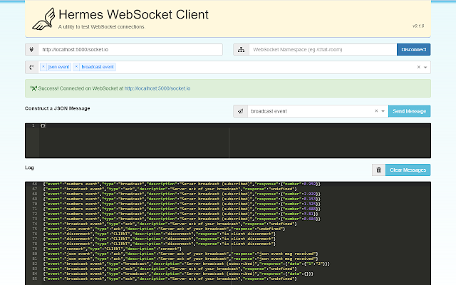 Hermes WebSocket Client