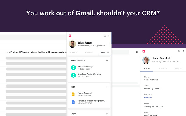 Copper CRM for Gmail