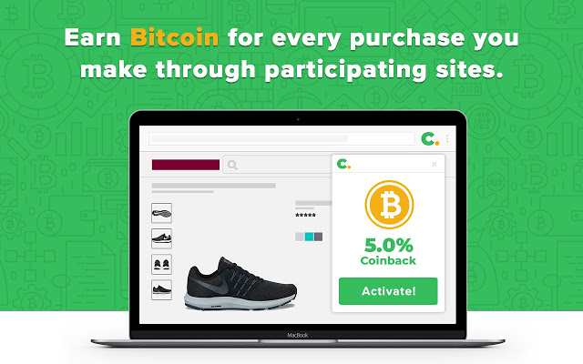 Coinback: Click. Shop. Earn Bitcoin.