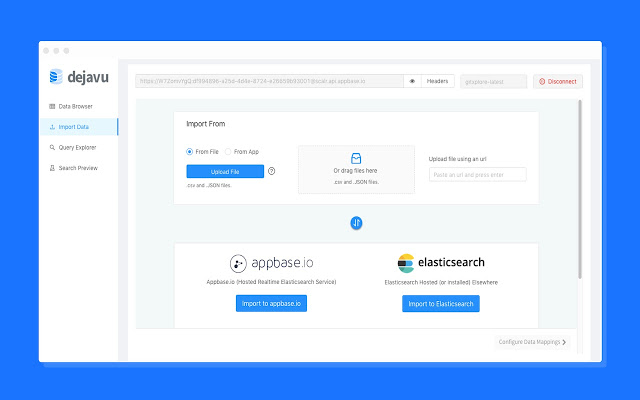 Dejavu: ElasticSearch Web UI