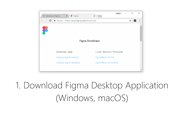 Figma (Open links in Application)