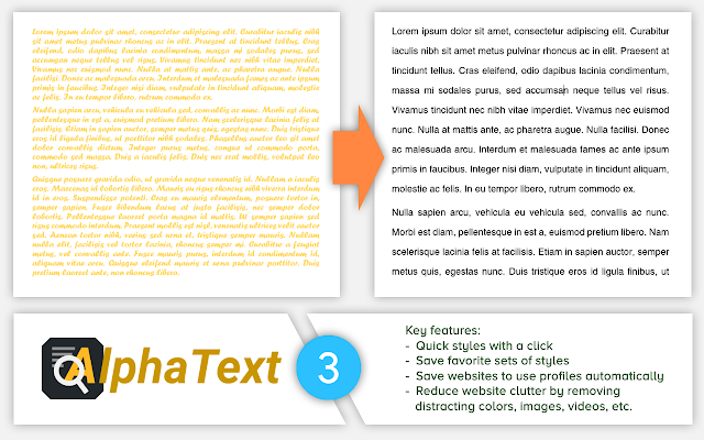 AlphaText – Make text readable!