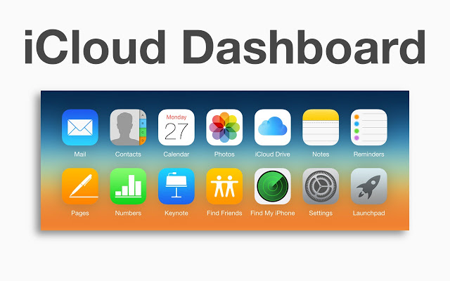 iCloud Dashboard