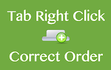 Right Click Opens Link New Tab Correct Order