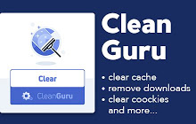 Clean Guru - cache & history cleaner