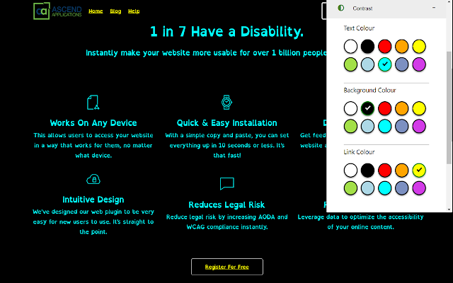 AccessAbility (Accessibility) for Chrome