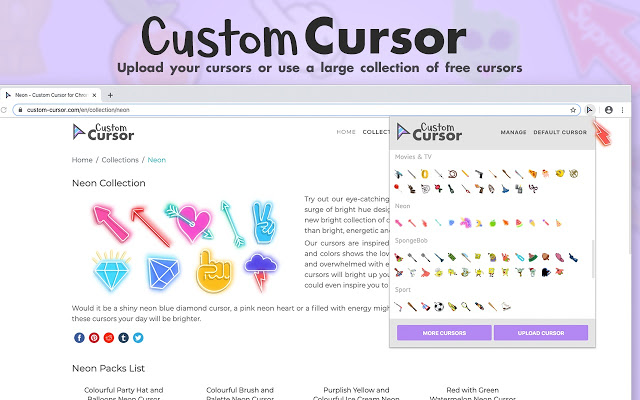 Custom Cursor for Chrome™ – 自定义光标