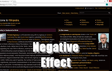 Negative - Revert Web Colors (High Contrast)