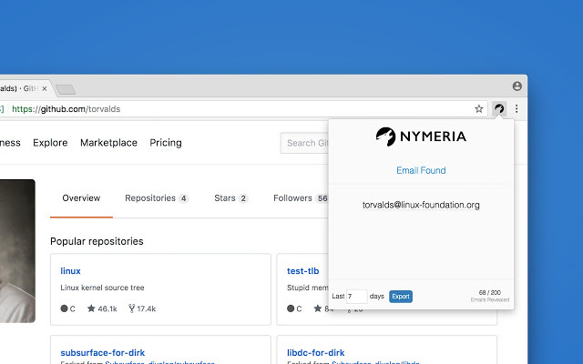 Nymeria: The best personal email finder