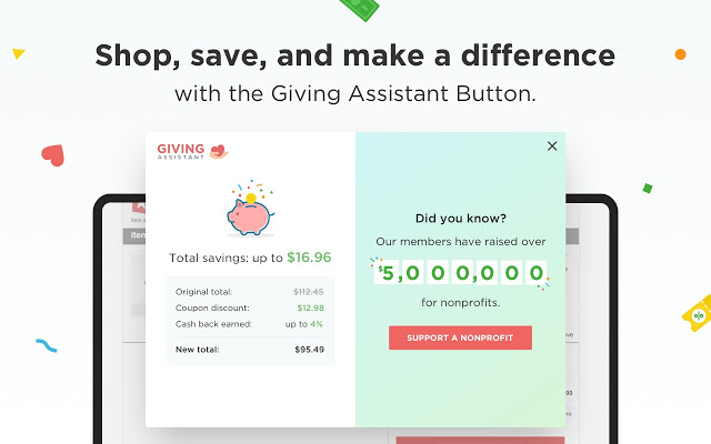 Giving Assistant Button