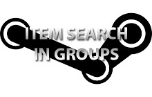 Search items in steam groups.