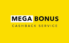 MegaBonus - up to 40% cash back