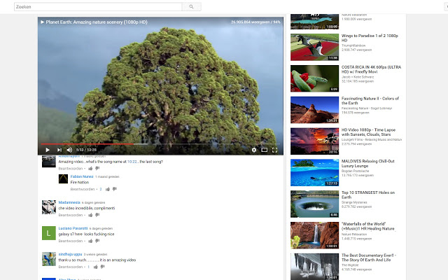 Youtube Video always visible & on top