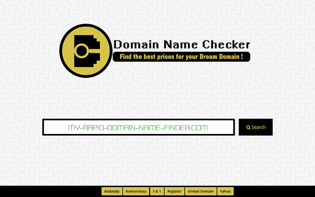 Domain Name Checker Tool