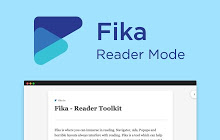 Fika - Reader Mode