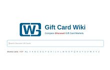 Gift Card Wiki